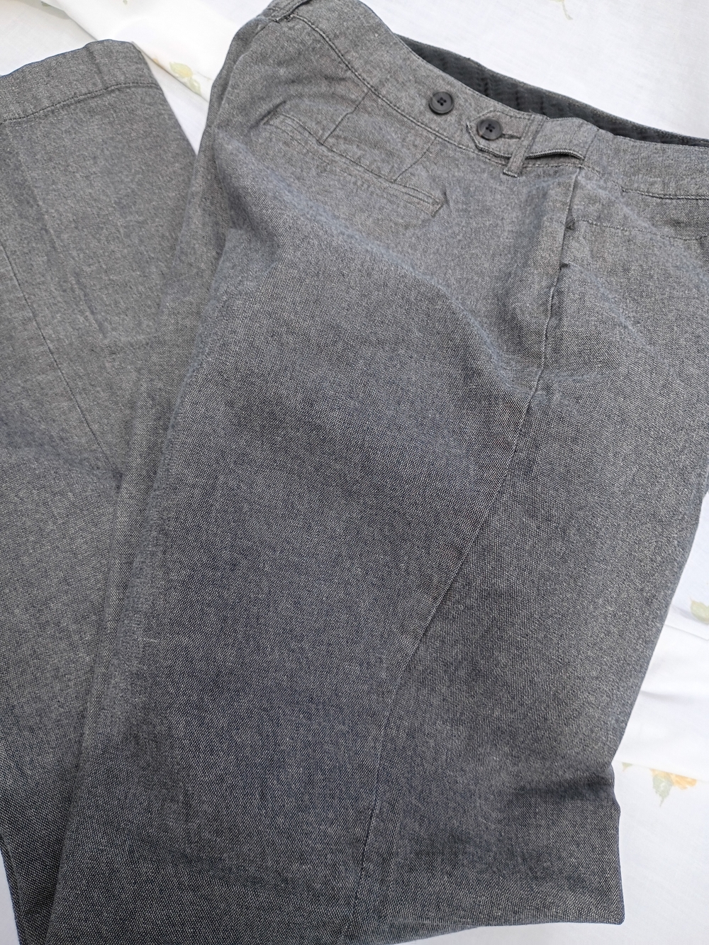 Eddie Bauer Men's Gray Dress Pants - Tailored Classic
